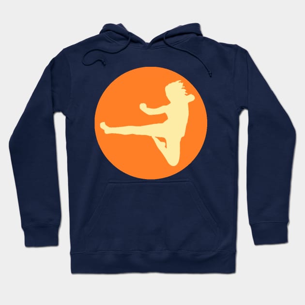 Blazing Sun Kick Hoodie by NovaOven